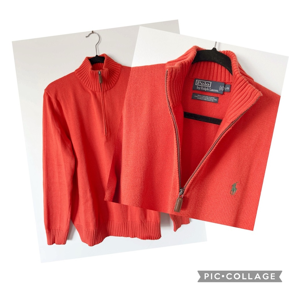 Polo Ralph Lauren quarter zip pull over